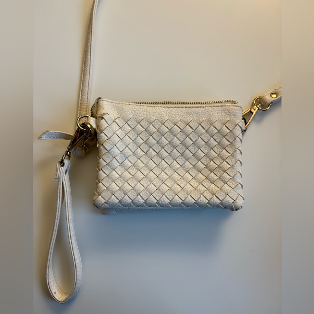 Charming Charlie Woven Crossbody Bag